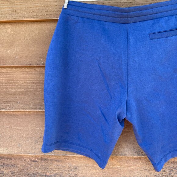 32 Degrees Cool Mens Navy Blue Sweat Shorts With Draw String Sorts Size XL - Picture 8 of 9